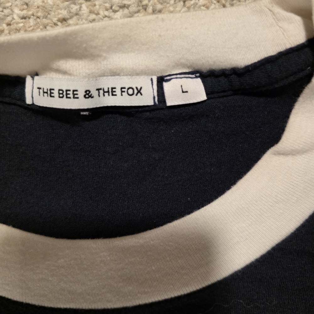 Bee & Fox Ringer Tee - Picture 2 of 3